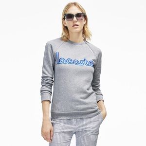 Lacoste Fair Play Embroidered Crewneck Sweatshirt